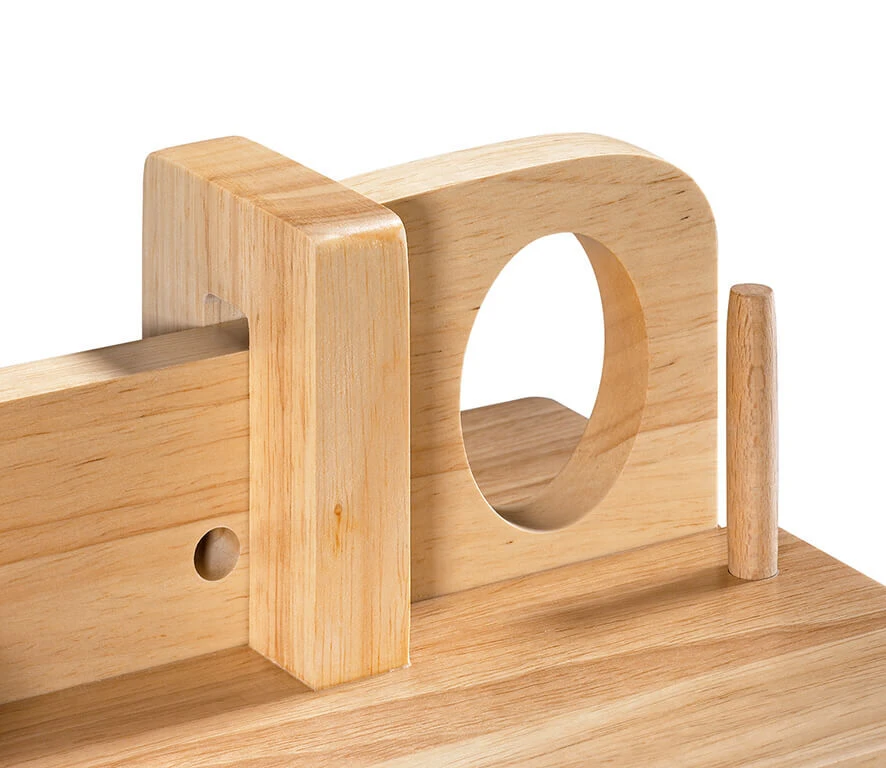 Zassenhaus Worstsnijder 28,5 X 17 Cm Hout Blank 8 Zassenhaus Worstsnijder 28,5 X 17 Cm Hout Blank - Afbeelding 6