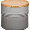 Le Creuset Voorraadpot Met Houten Deksel ø 14 X 12 Cm Aardewerk Mist Grey -Keukengerei Verkoop 0630870192231 91044403541099