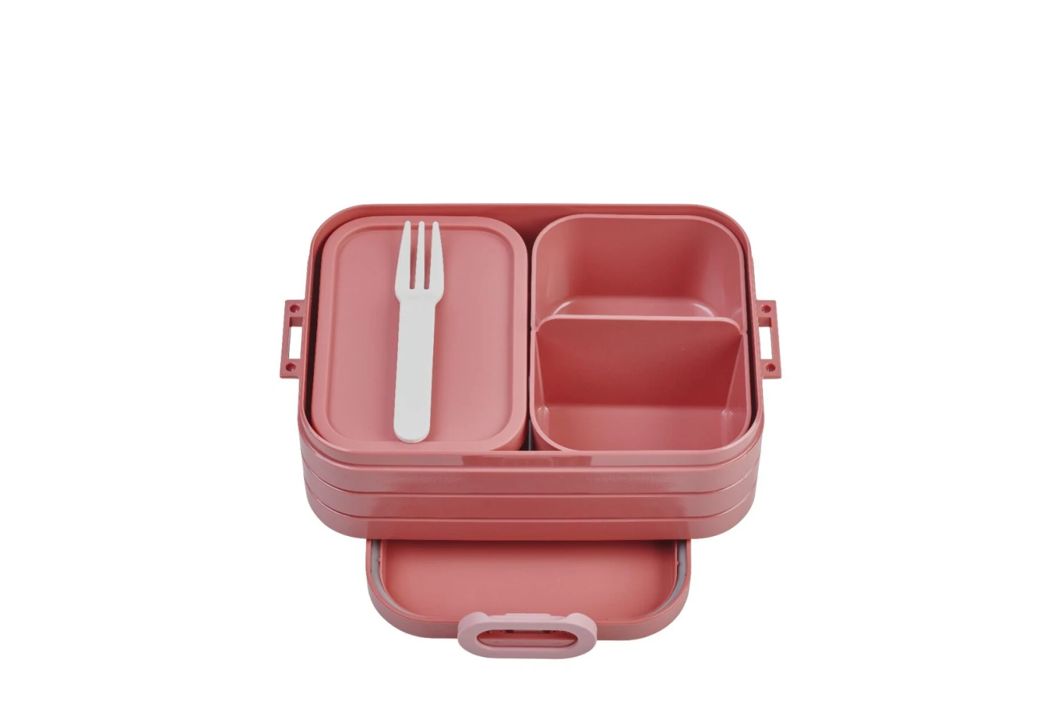 Mepal Bento Lunchbox Midi 18,5 X 12 Cm Kunststof Vivid Mauve 4 Mepal Bento Lunchbox Midi 18,5 X 12 Cm Kunststof Vivid Mauve - Afbeelding 2