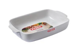 Pyrex Ovenschaal 30 X 22 Cm Aardewerk Wit -Keukengerei Verkoop 1200x800 1 1