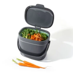 OXO Good Grips Compostemmer 6,5 Liter Kunststof Grijs -Keukengerei Verkoop 13294600 compostemmer65litergrijs3 4