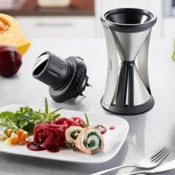 Gefu Spirelli XL Spiraalsnijder Met 2 Messen Kunststof Zwart -Keukengerei Verkoop 13700 gefu spiralschneider spirelli xl 002