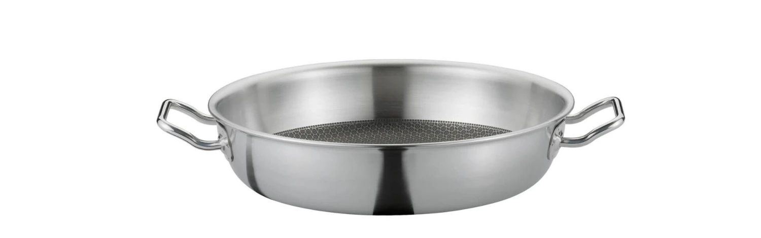 Spring Vulcano Cut Resist Koekenpan Met Grepen ø 28 Cm 3 Spring Vulcano Cut Resist Koekenpan Met Grepen ø 28 Cm