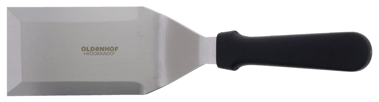 Oldenhof Gebogen Vleesspatel 12,5 Cm Rvs 3 Oldenhof Gebogen Vleesspatel 12,5 Cm Rvs