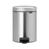 Brabantia Newicon Pedaalemmer 5 Liter Matt Steel -Keukengerei Verkoop 17 1