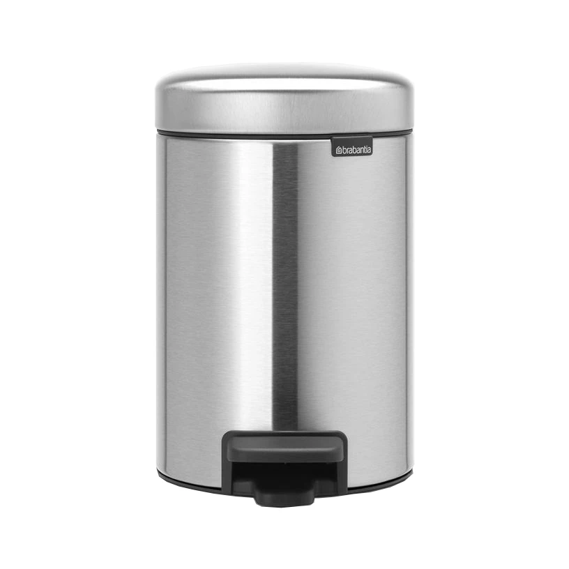 Brabantia Newicon Pedaalemmer 3 Liter Matt Steel 3 Brabantia Newicon Pedaalemmer 3 Liter Matt Steel