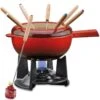 Spring Saas Fee Kaasfondueset ø 20 Cm 8-persoons Gietijzer Rood -Keukengerei Verkoop 2892566020