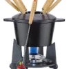 Spring Grenoble Kaasfondueset ø 16 Cm 8-persoons Gietijzer Mat Zwart -Keukengerei Verkoop 2894516016