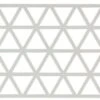 Zone Denmark Triangles Onderzetter 24 X 14 Cm Silicone Lichtgrijs -Keukengerei Verkoop 330313