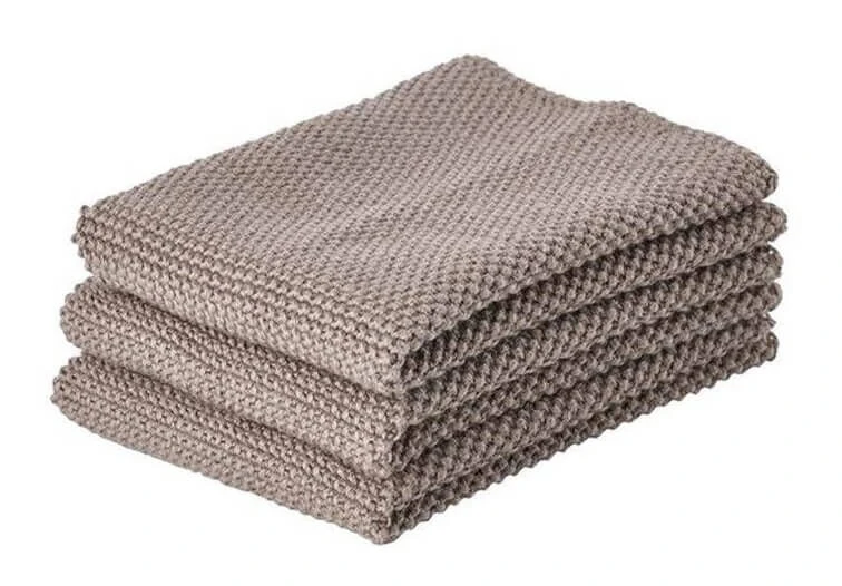 Zone Denmark Vaatdoekjes 27 X 27 Cm Katoen Taupe 3 Stuks 3 Zone Denmark Vaatdoekjes 27 X 27 Cm Katoen Taupe 3 Stuks