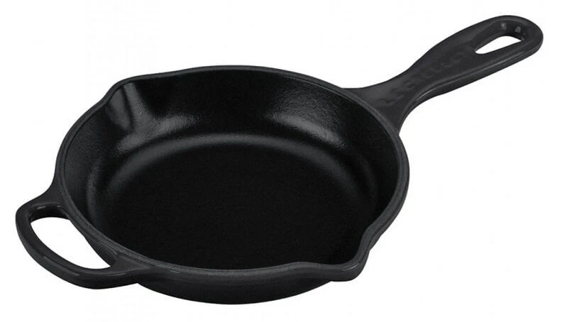 Le Creuset Skillet Koekenpan ø 16 Cm Gietijzer Mat Zwart 3 Le Creuset Skillet Koekenpan ø 16 Cm Gietijzer Mat Zwart