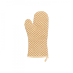 Bunzlau Castle Kleine Ruit Ovenwant Katoen Geel