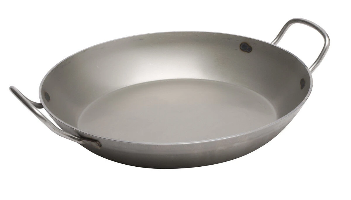 De Buyer Carbone Paellapan ø 32 Cm Plaatstaal 3 De Buyer Carbone Paellapan ø 32 Cm Plaatstaal