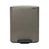 Brabantia Bo Pedaalemmer 60 Platinum