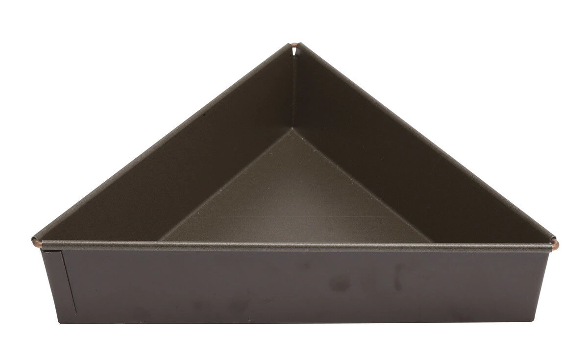Gobel Bakvorm Driehoek 24 Cm Staal Bruin 2 Gobel Bakvorm Driehoek 24 Cm Staal Bruin