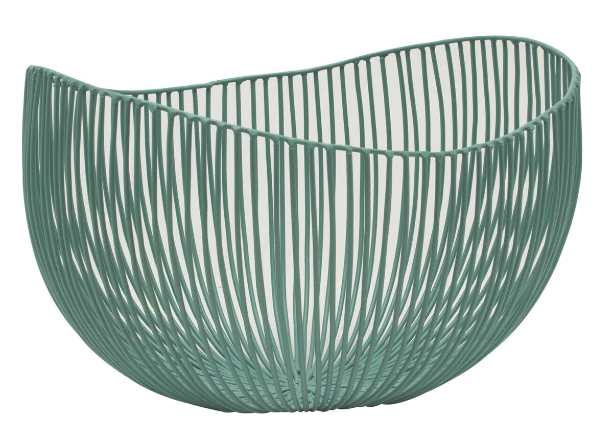 Serax Tale Fruitmand 31 X 29 Cm Ijzer Turquoise 3 Serax Tale Fruitmand 31 X 29 Cm Ijzer Turquoise