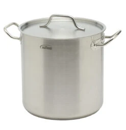 Inoxibar Industriële Soeppan 13,5 Liter ø 26 Cm Rvs Mat