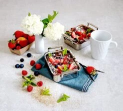 Cristel Mini Braadslede 12 X 10 Cm Rvs -Keukengerei Verkoop 4 md clafoutisminiplat