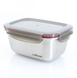 Cuitisan Foodcontainer Rechthoekig 500 Ml Rvs