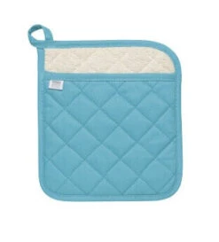 Now Designs Bali Blue Superior Pannenlap 20 X 20 Cm Katoen Blauw