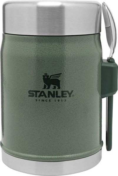 Stanley Classic Food Jar + Spork 400 Ml Groen 3 Stanley Classic Food Jar + Spork 400 Ml Groen