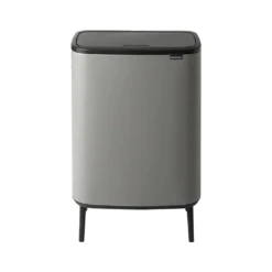 Brabantia Bo Touch Hi Afvalemmer 2 X 30 Liter Mineral Concrete