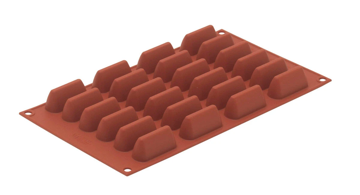 Silikomart Bakvorm 24 Choco Giandula Vormen 5 X 1,8 Cm Silicone Bruin 3 Silikomart Bakvorm 24 Choco Giandula Vormen 5 X 1,8 Cm Silicone Bruin