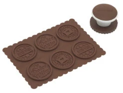 Silikomart Cookie Choc Kit Dolce Vita Rond Silicone 3-delig