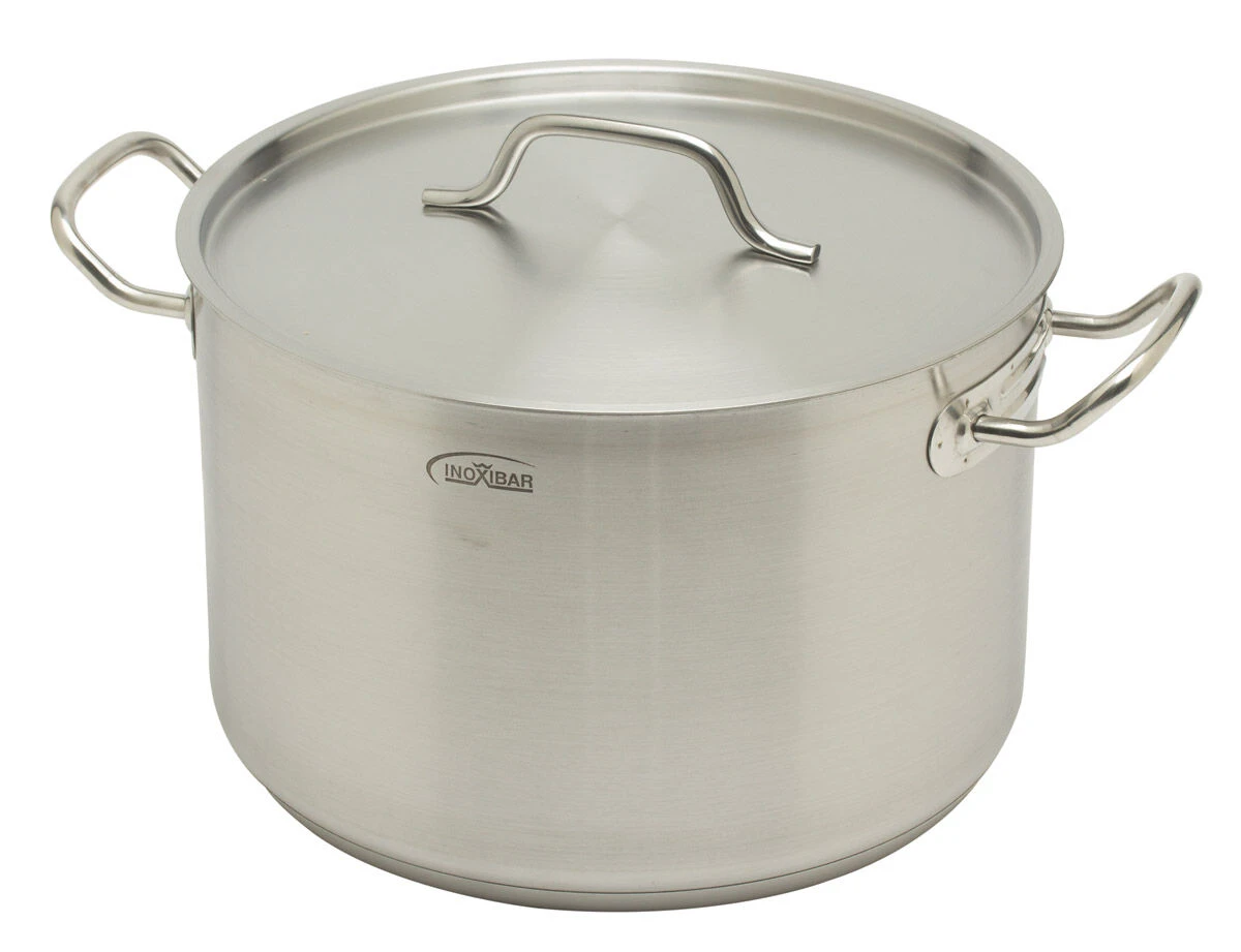 Inoxibar Industriële Soeppan 15 Liter ø 30 Cm Rvs Mat 3 Inoxibar Industriële Soeppan 15 Liter ø 30 Cm Rvs Mat