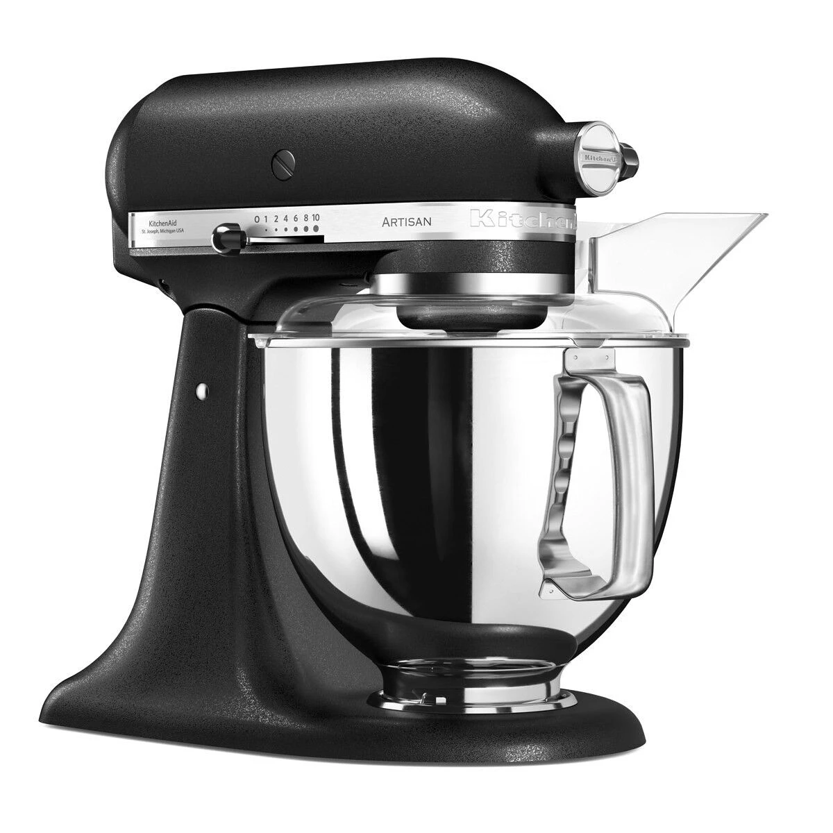 KitchenAid Artisan Elegance Standmixer 4,8 Liter Vulkaanzwart - 5KSM175PSEBK 3 KitchenAid Artisan Elegance Standmixer 4,8 Liter Vulkaanzwart - 5KSM175PSEBK