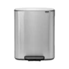 Brabantia Bo Pedaalemmer 60 Liter Matt Steel Fingerprint Proof -Keukengerei Verkoop 7 1 1