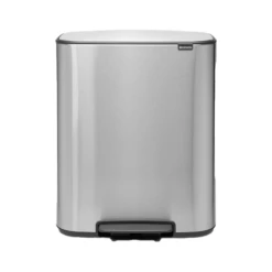 Brabantia Bo Pedaalemmer 60 Liter Matt Steel Fingerprint Proof