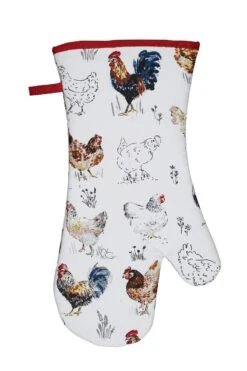 Ulster Weavers Farm Birds Ovenwant Katoen