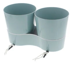 Mepal Hydro Herbs Twin Kruidenpot Rond 5-delig Groen