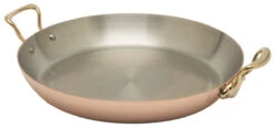 Mauviel M'150B Paellapan ø 35 Cm Koper Bronzen Greep