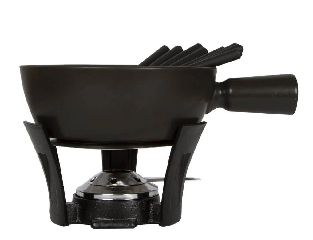 Boska Nero Kaasfondueset 2,2 Liter Aardewerk Zwart 3 Boska Nero Kaasfondueset 2,2 Liter Aardewerk Zwart