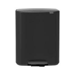 Brabantia Bo Pedaalemmer 2 X 30 Liter Matt Black