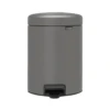 Brabantia Newicon Pedaalemmer 5 Liter Mineral Concrete Grey -Keukengerei Verkoop 8 1 1