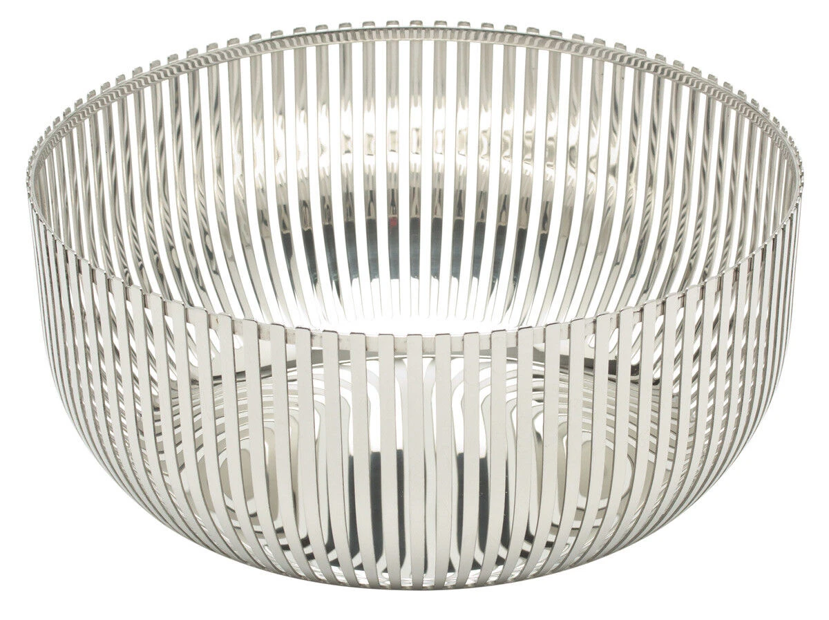 Alessi Pierre Charpin Fruitschaal ø 24 Cm Rvs Glans 3 Alessi Pierre Charpin Fruitschaal ø 24 Cm Rvs Glans