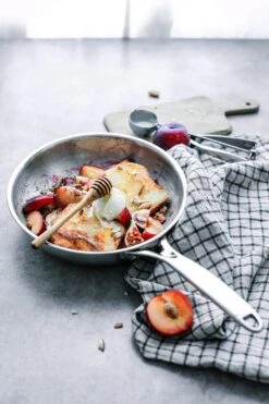 Cristel Castel'Pro Multiply Hoge Koekenpan ø 24 Cm Rvs 6 Cristel Castel'Pro Multiply Hoge Koekenpan ø 24 Cm Rvs -Keukengerei Verkoop brioche griottes 4