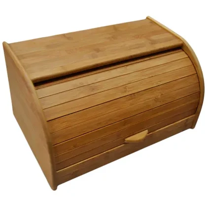 Point-Virgule Broodtrommel 40 X 26 X 20 Cm FSC Bamboe 3 Point-Virgule Broodtrommel 40 X 26 X 20 Cm FSC Bamboe