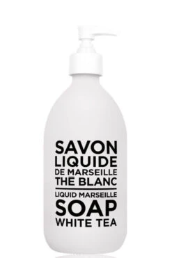Savon De Marseille Liquid Marseille White Tea Handzeep 500 Ml Glas