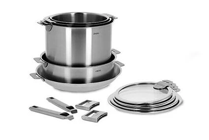 Cristel Strate Removable Sauteerpan Met Anti-aanbaklaag ø 26 Cm Rvs 6 Cristel Strate Removable Sauteerpan Met Anti-aanbaklaag ø 26 Cm Rvs - Afbeelding 4