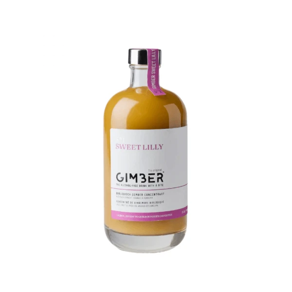Gimber Sweet Lilly Biologisch Gemberconcentraat 0% Alcohol 500 Ml 3 Gimber Sweet Lilly Biologisch Gemberconcentraat 0% Alcohol 500 Ml