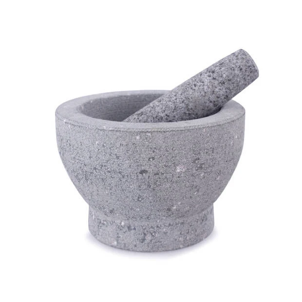 Oldenhof Vijzel ø 17 Cm Graniet Lichtgrijs 3 Oldenhof Vijzel ø 17 Cm Graniet Lichtgrijs