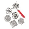 Nordic Ware Rosette & Timbale Wafelset Aluminium 7-delig