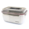 Cuitisan Foodcontainer Rechthoekig Met Handgreep 3600 Ml Rvs 2 Cuitisan Foodcontainer Rechthoekig Met Handgreep 3600 Ml Rvs -Keukengerei Verkoop h36