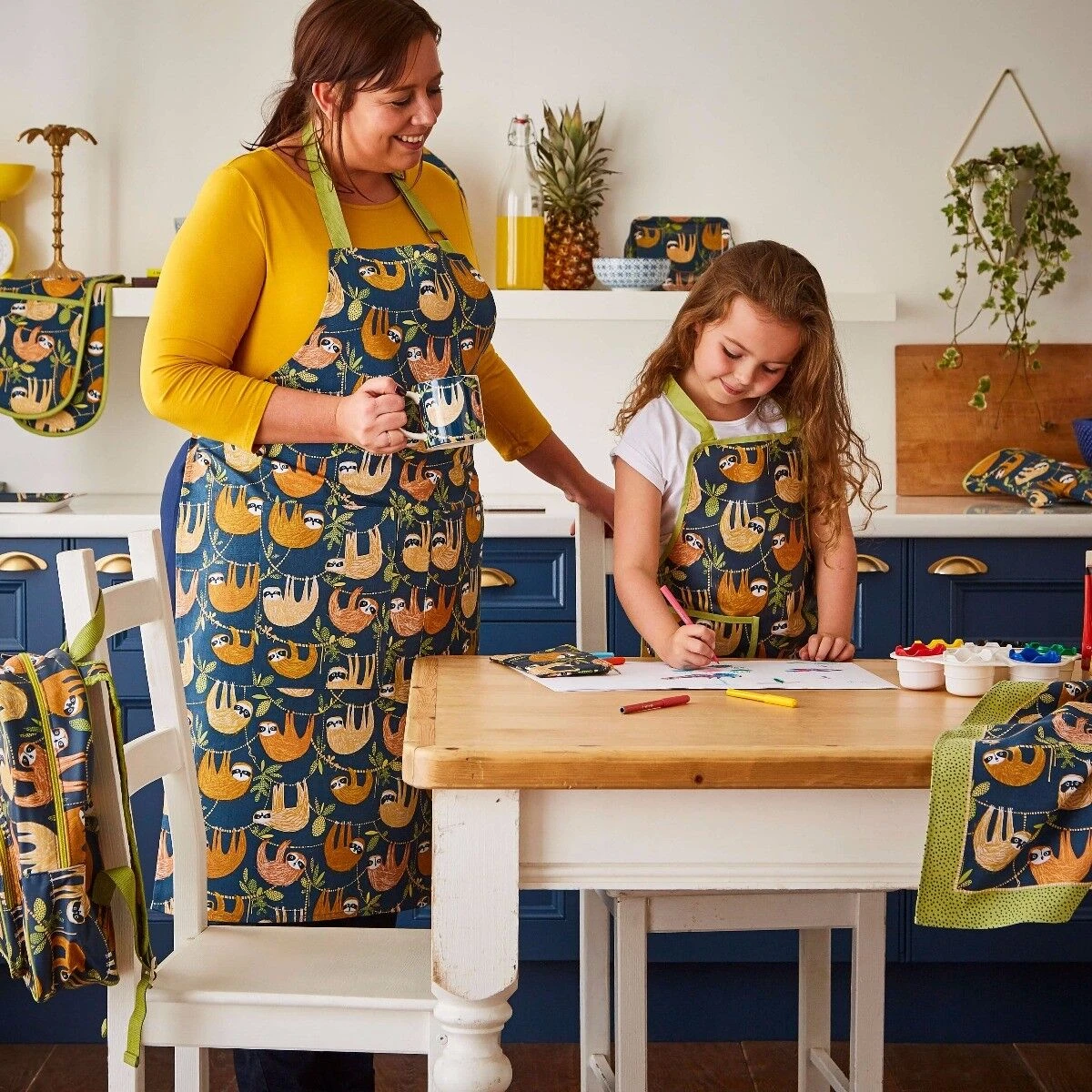 Ulster Weavers Hanging Around Schort Katoen 6 Ulster Weavers Hanging Around Schort Katoen - Afbeelding 4