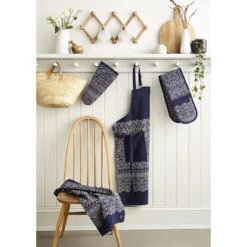 Ulster Weavers Indigo Batik Ovenwant Katoen Blauw -Keukengerei Verkoop indigo batik 1