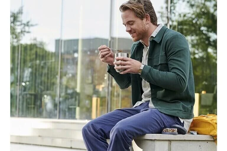 Mepal Ellipse Isoleer Lunchpot 500 + 200 Ml Rvs Titanium 4 Mepal Ellipse Isoleer Lunchpot 500 + 200 Ml Rvs Titanium - Afbeelding 2